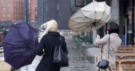 Met Office maps show where 60mph winds will hit UK this weekend