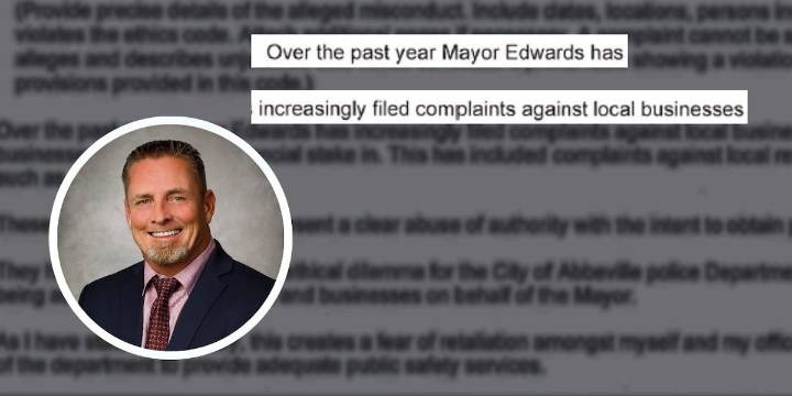 Abbeville mayor censured after accused of targeting rival businesses
