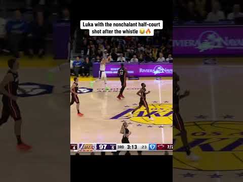 Luka makes it look too easy 🎯