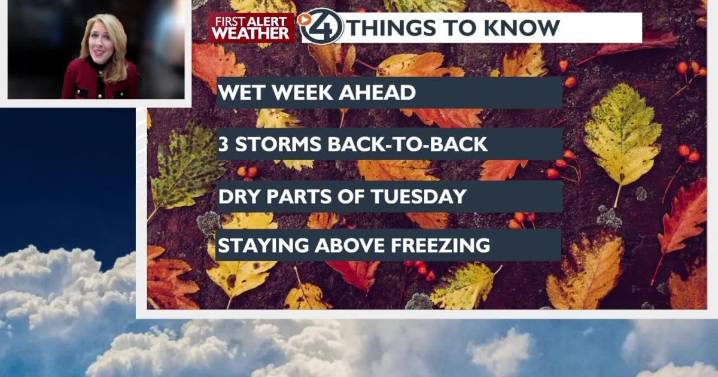 đ§ď¸After a very soggy Monday night, a break between Pacific storms for Tuesday