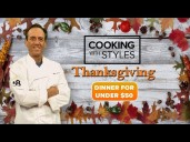 Thanksgiving for under $50 | Cooking with Styles