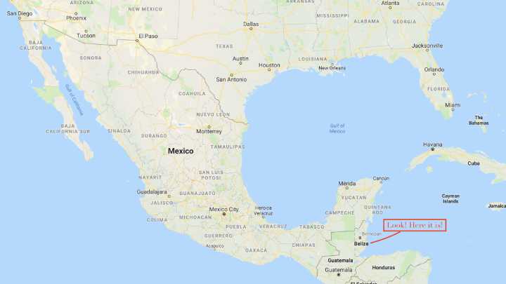 News Flash: Belize Exists!