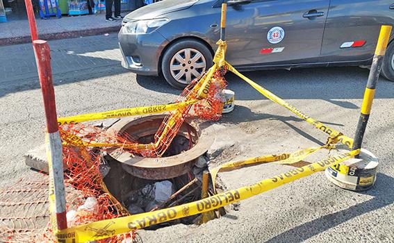 Forado es un peligro en calles de Chimbote