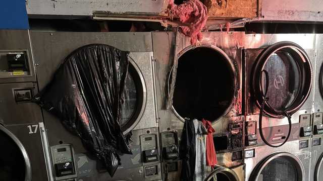 Fire marshal investigates after dryers catch fire inside Penn Hills laundry mat