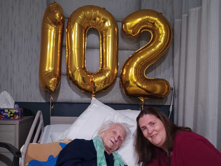 I'm the primary caregiver for my mother-in-law. She's 102, and putting her into a nursing home nearly broke me.