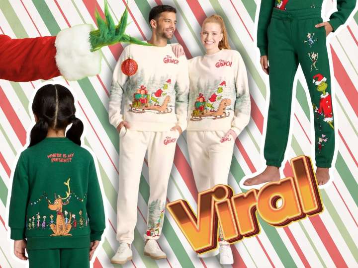 Target has Grinch pajamas for the whole family in stock & on sale from $7