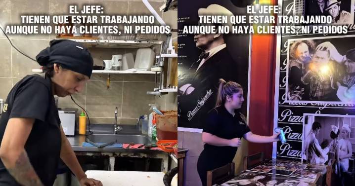 “Tienen que estar trabajando aun si no hay pedidos”: restaurante se vuelve viral al parodiar el regaño de su jefe por no tener clientes