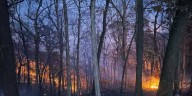 U.S. Forest Service contains wildfire south of Cassville, Mo.