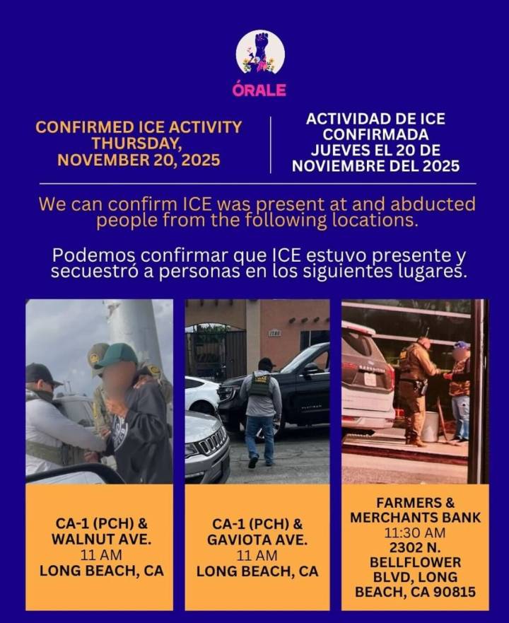 ICE detains at least 9 people in Long Beach; ramps up activity in Harbor Area