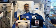 Michigan man battling rare cancer gets words of encouragement from Matthew Stafford