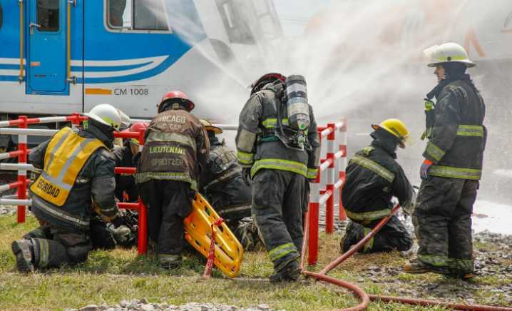 La Matanza: realizan simulacros para optimizar la capacidad de respuesta ante emergencias