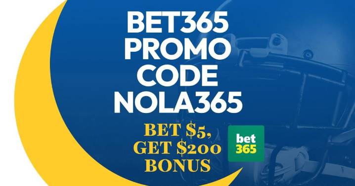 Bet365 Promo Code NOLA365: Get $200 Bonus on Raiders