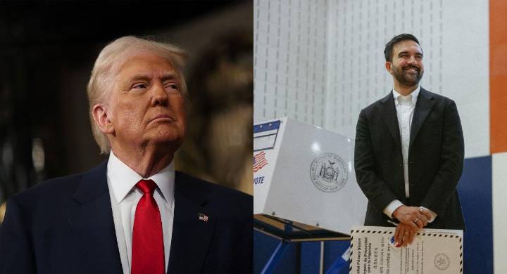 Trump amenaza con recortar fondos a Nueva York si gana el "candidato comunista" Mamdani