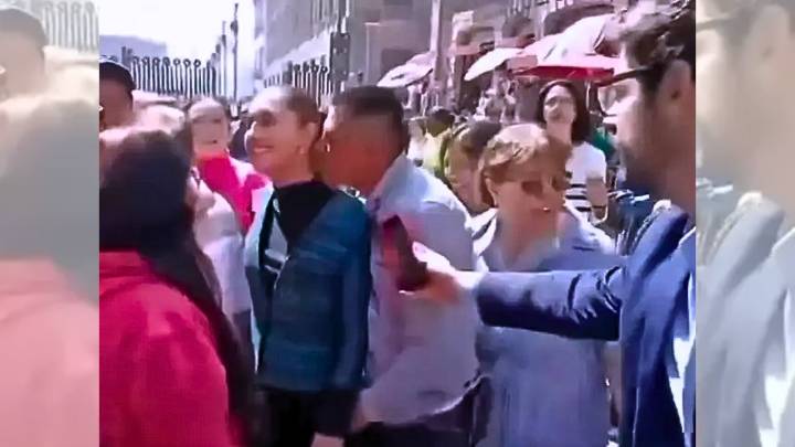 Man gropes, tries to kiss Mexican President in public; security slow to react