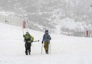 Llega a Asturias el primer temporal de frío y nieve