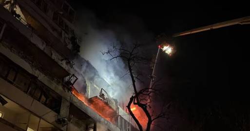 Ataque masivo ruso en Ucrania deja seis muertos y graves daños