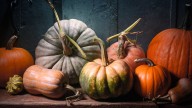 Upcycle Wood Blocks Into Rustic Pumpkin Decor With A Simple DIY