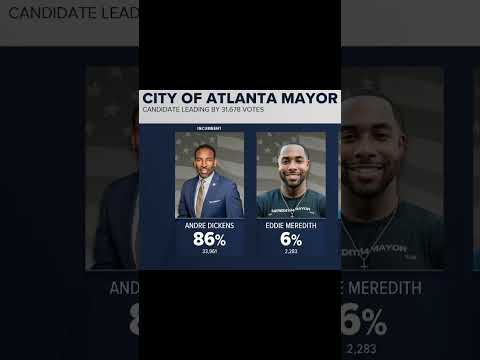 Atlanta Mayor Andre Dickens has won re