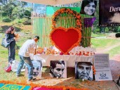 En Panteón de Dolores colocan ofrenda en honor a desconocidos y desaparecidos