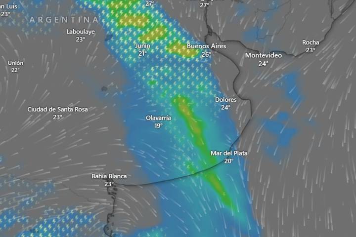 Alerta amarilla. Tormentas en Buenos Aires: vuelve la lluvia antes de otro aumento de temperatura esta semana