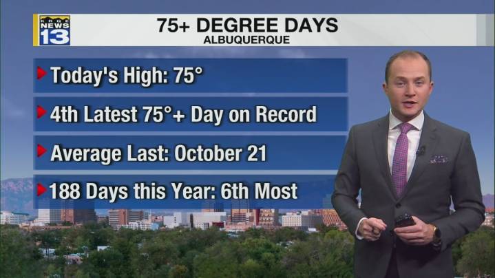 When will we finally see cooler temperatures in New Mexico?