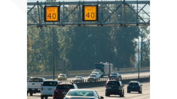 I-5 to close south of downtown Portland tonight to install variable advisory speed signs