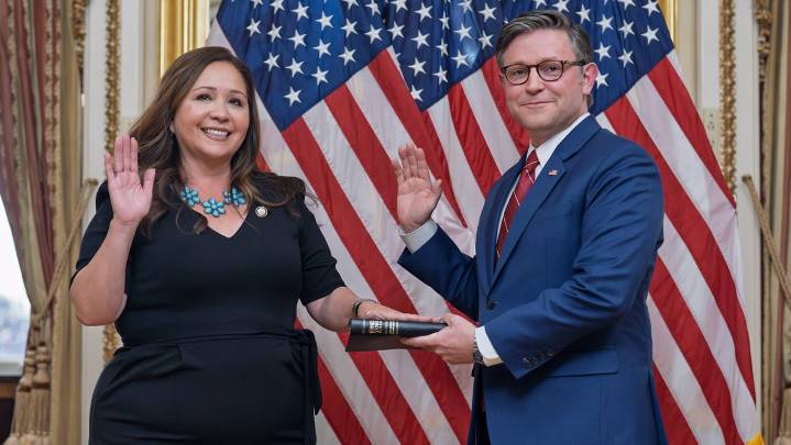Rep. Adelita Grijalva sworn into House, 7 weeks after she was elected