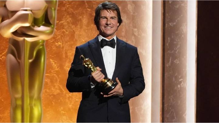 La emoción de Tom Cruise al recibir un Oscar honorífico: "Hacer películas no es lo que hago, es lo que soy"