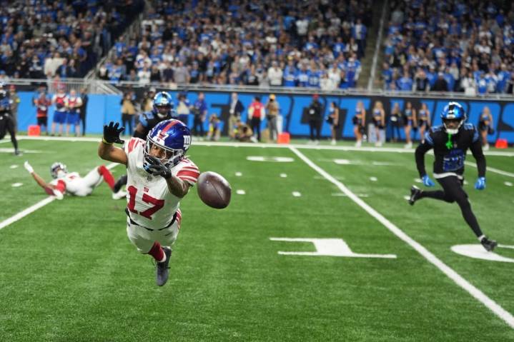 Interim coach Mike Kafka has no regrets about aggressive fourth-down call in Giants’ loss to Lions