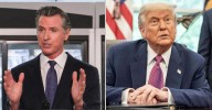 Gavin Newsom Trolls Donald Trump Over 'Quiet, Piggy' Comment With Unflattering Photo of the President at McDonald's