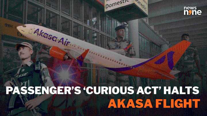 Shocking! Passenger tries to open emergency exit on moving Akasa Air flight; arrested