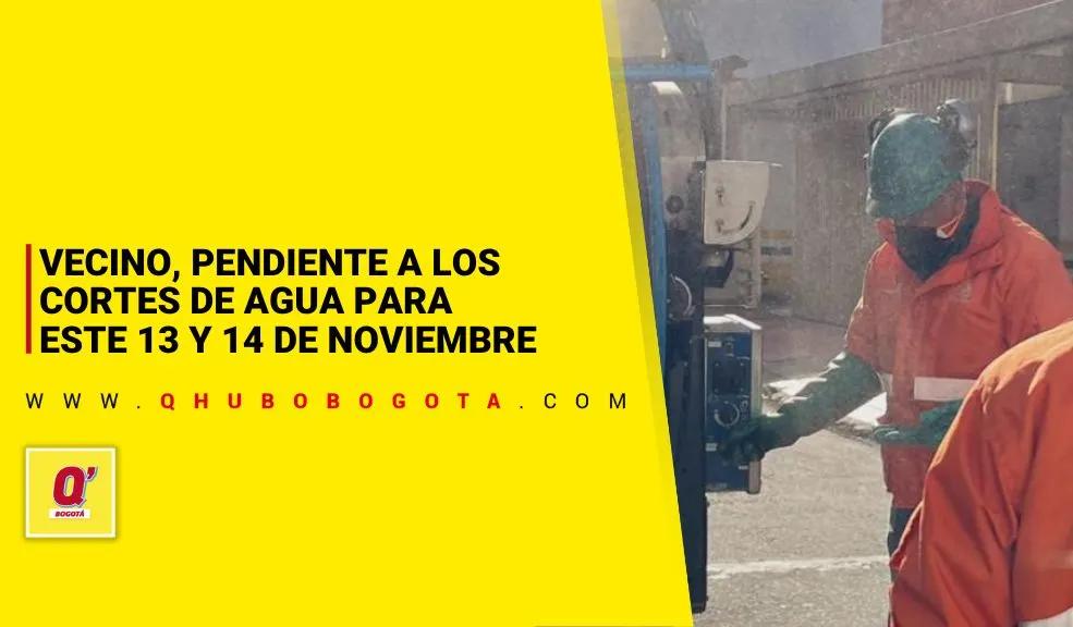 Vecino pendiente a los cortes de agua 13 y 14 de noviembre