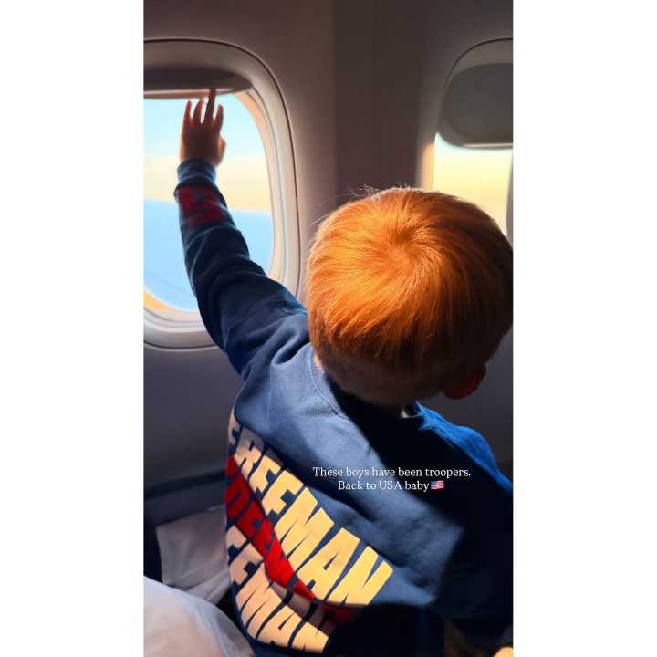 Freddie Freeman's Wife Chelsea Ready to Get ‘Back to USA' After World Series