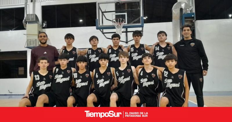 Básquet San Miguel, Hispano y la Escuela de Pico Truncado juegan el Torneo Integración
