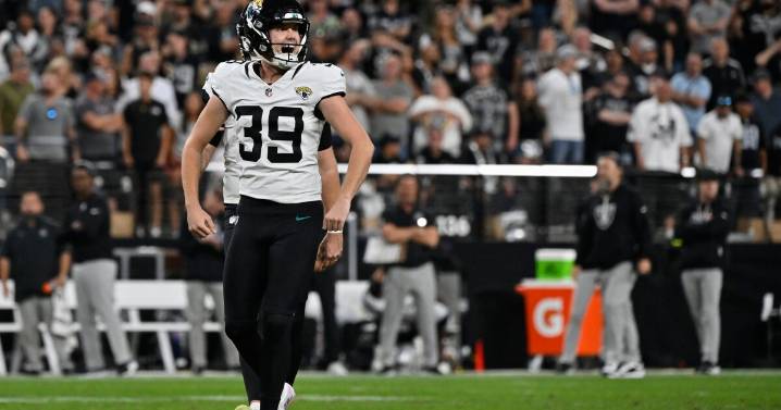 Cam Little's 68-yard kick eclipses Justin Tucker's NFL record as Jaguars beat Raiders 30