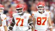 Josh Simmons says he "absolutely" will remain with the Chiefs the rest of the season