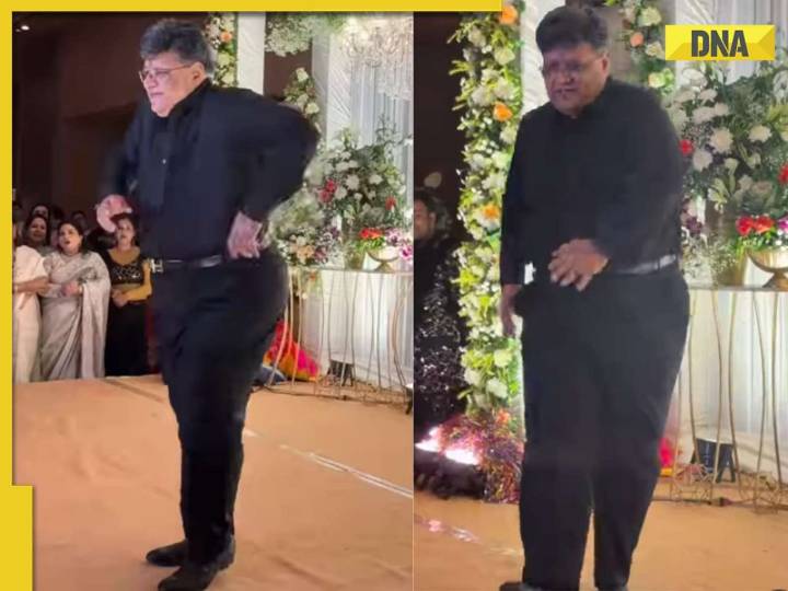 Viral video: Man's slow-motion dance moves steal spotlight at daughter’s wedding