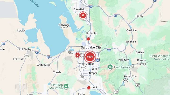 Power restored after outage leaves thousands without power in Salt Lake County