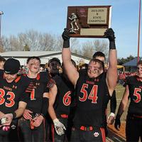 Third Time’s The Charm: Manhattan shuts down high-scoring Three Forks to claim second state champion