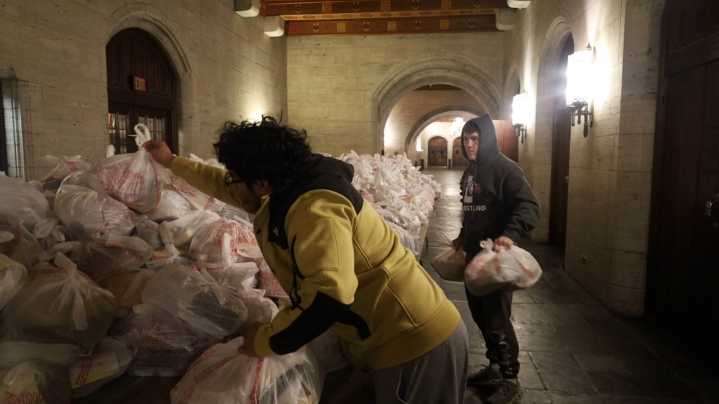 The Friends of the Poor and the Catherine McAuley Center serve thousands of Thanksgiving meals in Scranton
