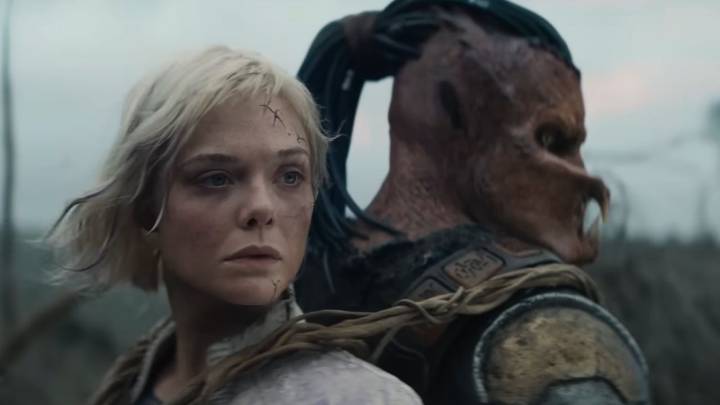 Elle Fanning Explains What She Did Between Takes While Strapped To Her Predator: Badlands Co