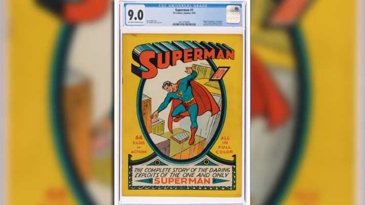 Cómic de Superman fue vendido por la impresionante cifra de más de $9 millones