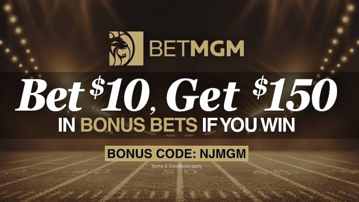 BetMGM bonus code NJMGM: Bet $10, get $150 for Eagles vs. Lions on Sunday Night Football
