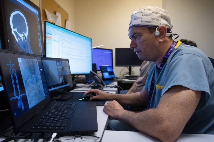 ‘Time is brain’: Toronto hospital paving way for remote robotic treatment of strokes