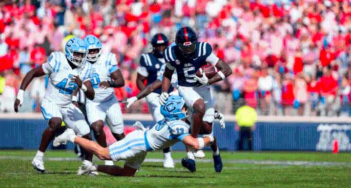 No. 6 Ole Miss dominates the Citadel in 49
