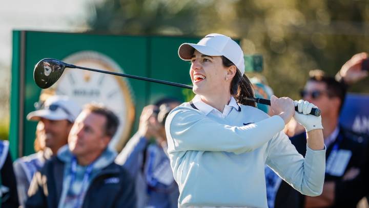 Caitlin Clark, Kai Trump tee off at The Annika pro