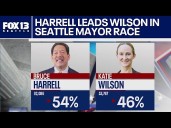 Bruce Harrell leads Katie Wilson in Seattle mayoral race