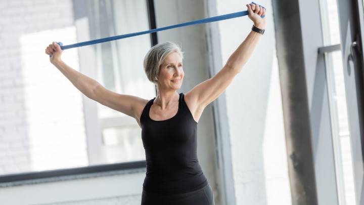 Over 70? Try this trainer-approved 15-minute resistance band routine to stay strong, steady and mobile