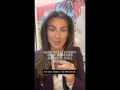 New gold script sign appears outside Oval Office