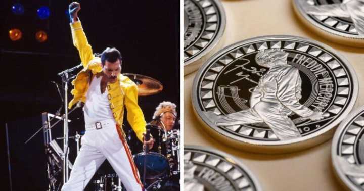 Royal Mint lanza moneda conmemorativa de Freddie Mercury, a 40 años del Live Aid